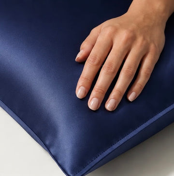 Housse de coussin en satin — Lot de 2